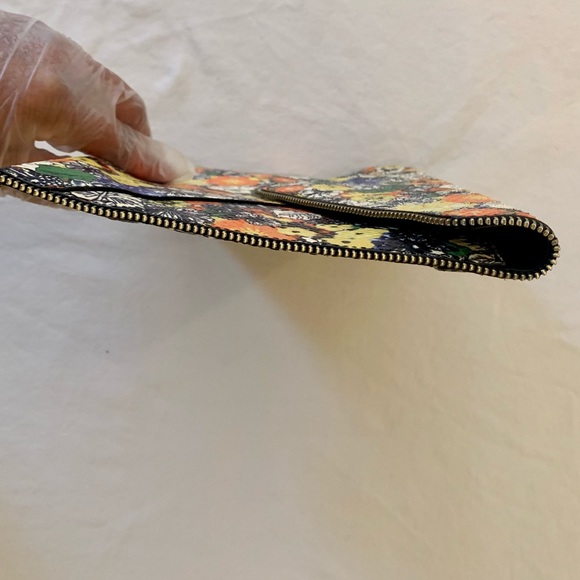 New Floral Rebecca Minkoff Leo Envelope Clutch!!! - Picture 6 of 12